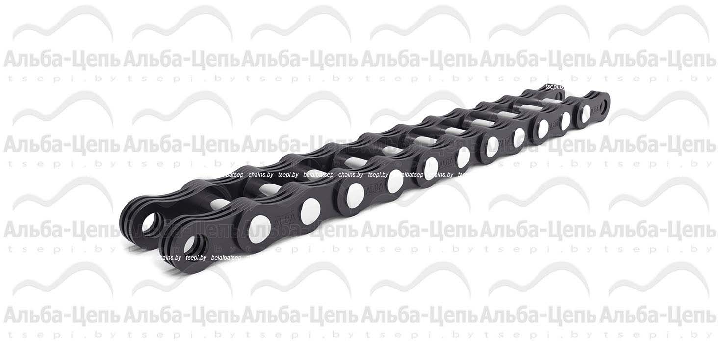 Грузовя пластинчатая цепь с открытым валиком европейского образца MP70