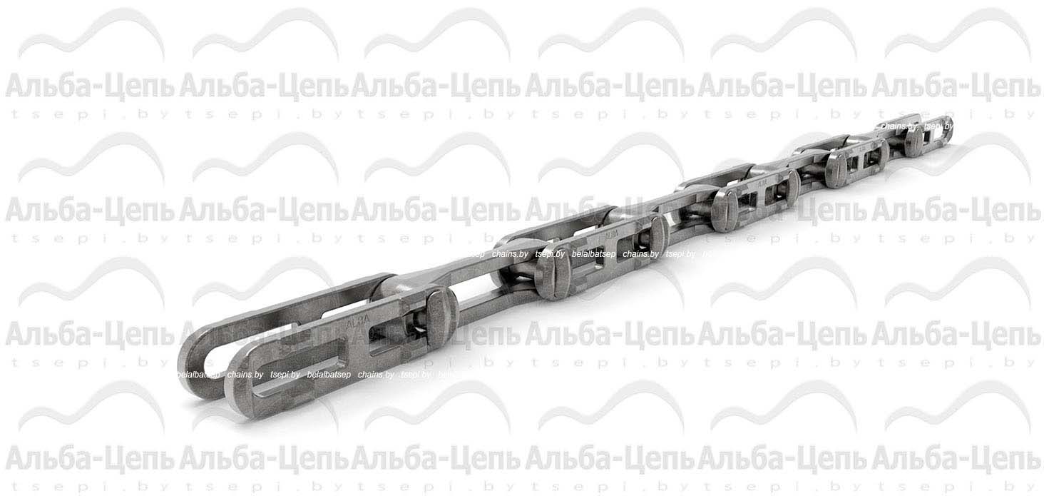 Цепь тяговая разборная с фиксированными валиками  Р2-160-400