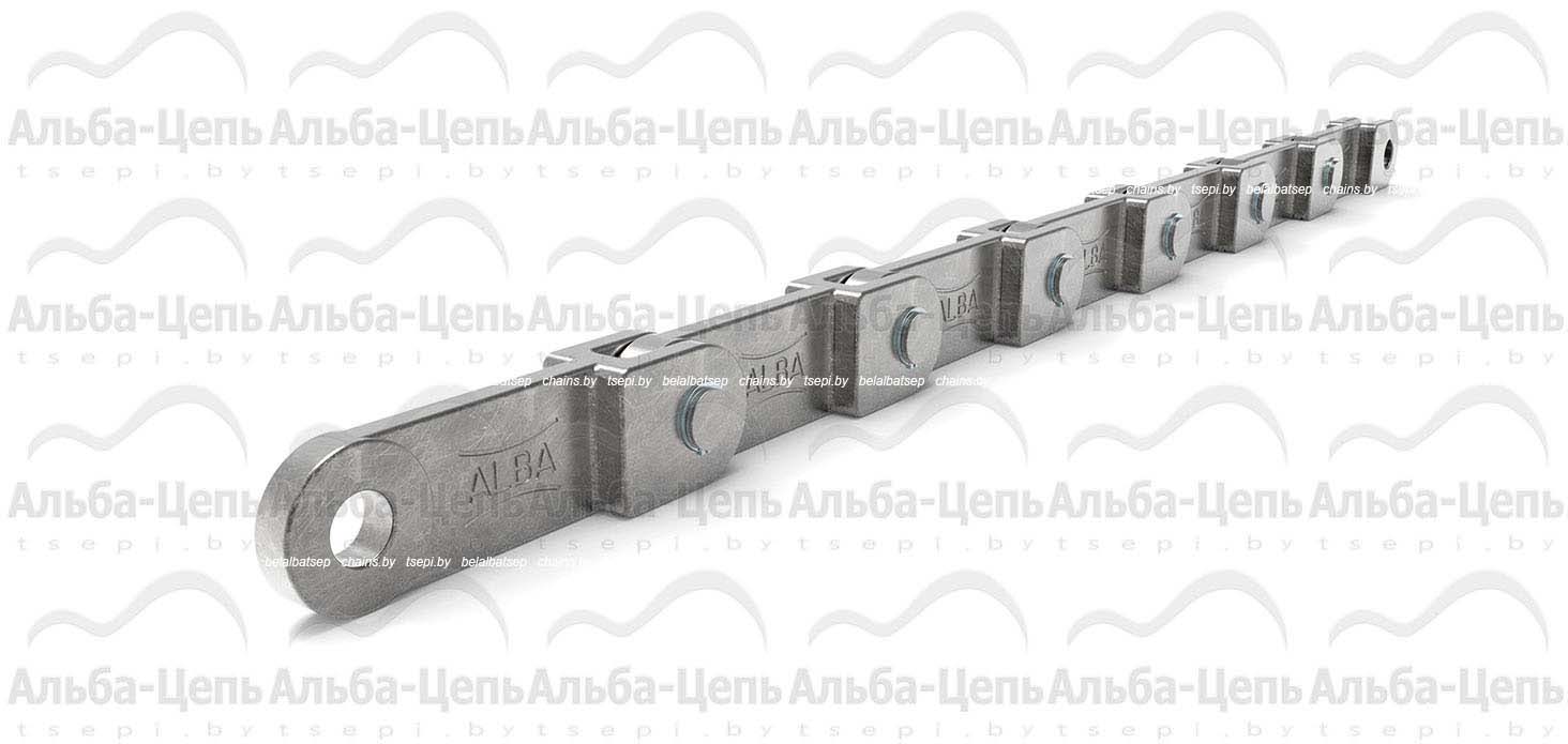 Цепь тяговая вильчатая с фиксацией шайбой  Р2-200