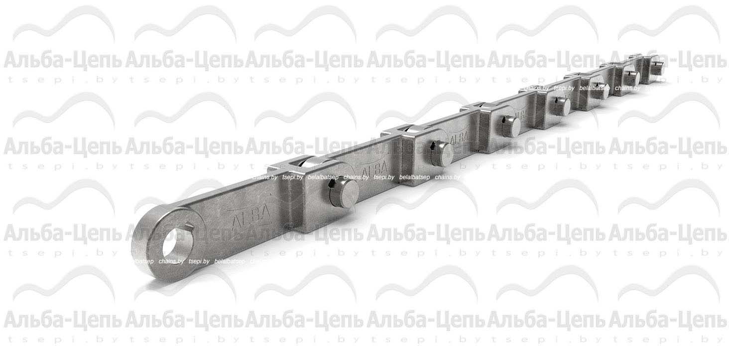 Цепь тяговая вильчатая с фиксацией шплинтом  Р3-250