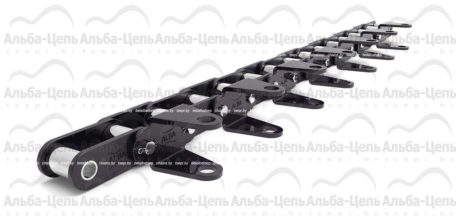 Цепь транспортерная роликовая длиннозвенная ТРД-38-5600-7-1-10-2