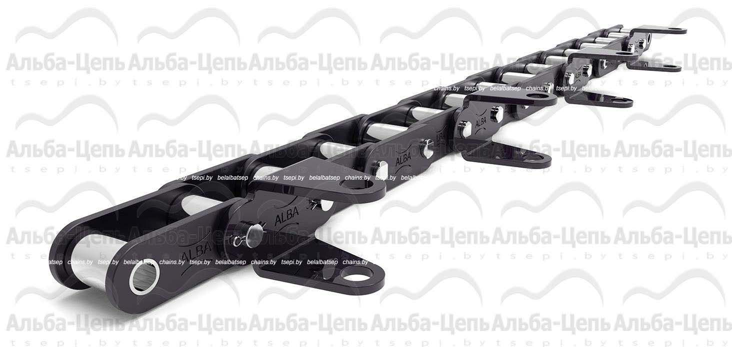 Цепь транспортерная роликовая длиннозвенная ТРД-38-5600-7-1-10-4