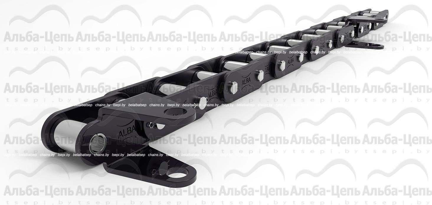 Цепь транспортерная роликовая длиннозвенная ТРД-38-5600-7-2-10-10