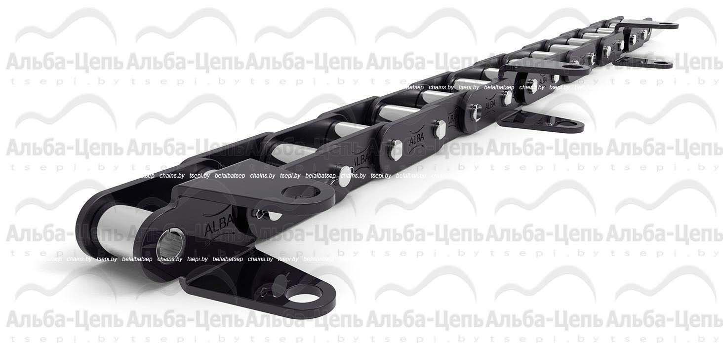 Цепь транспортерная роликовая длиннозвенная ТРД-38-5600-7-2-10-6