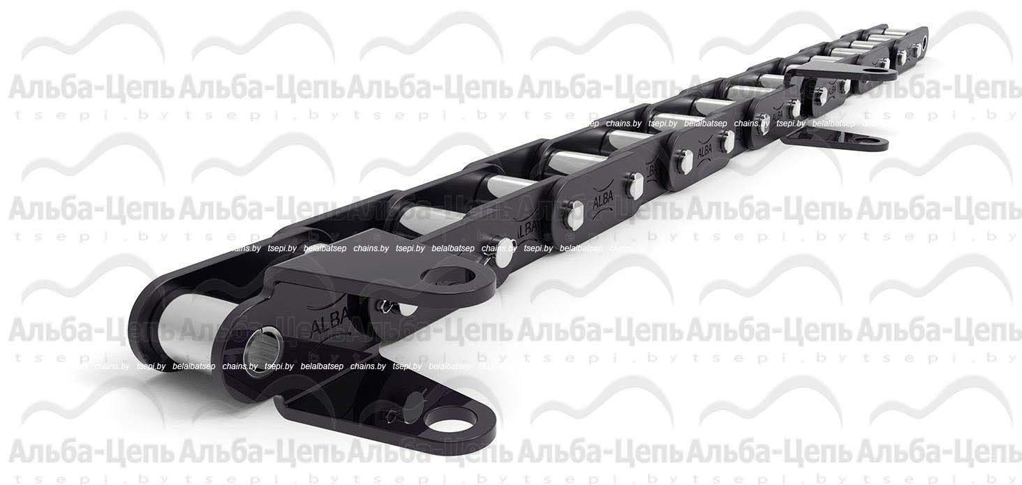 Цепь транспортерная роликовая длиннозвенная ТРД-38-5600-7-2-10-8