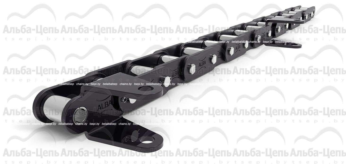 Цепь транспортерная роликовая длиннозвенная ТРД-38-5600-7-2-8-8