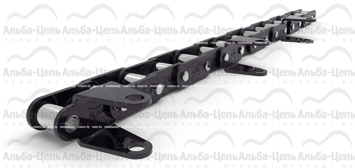 Цепь транспортерная роликовая длиннозвенная ТРД-38-5600-7-3-10-5