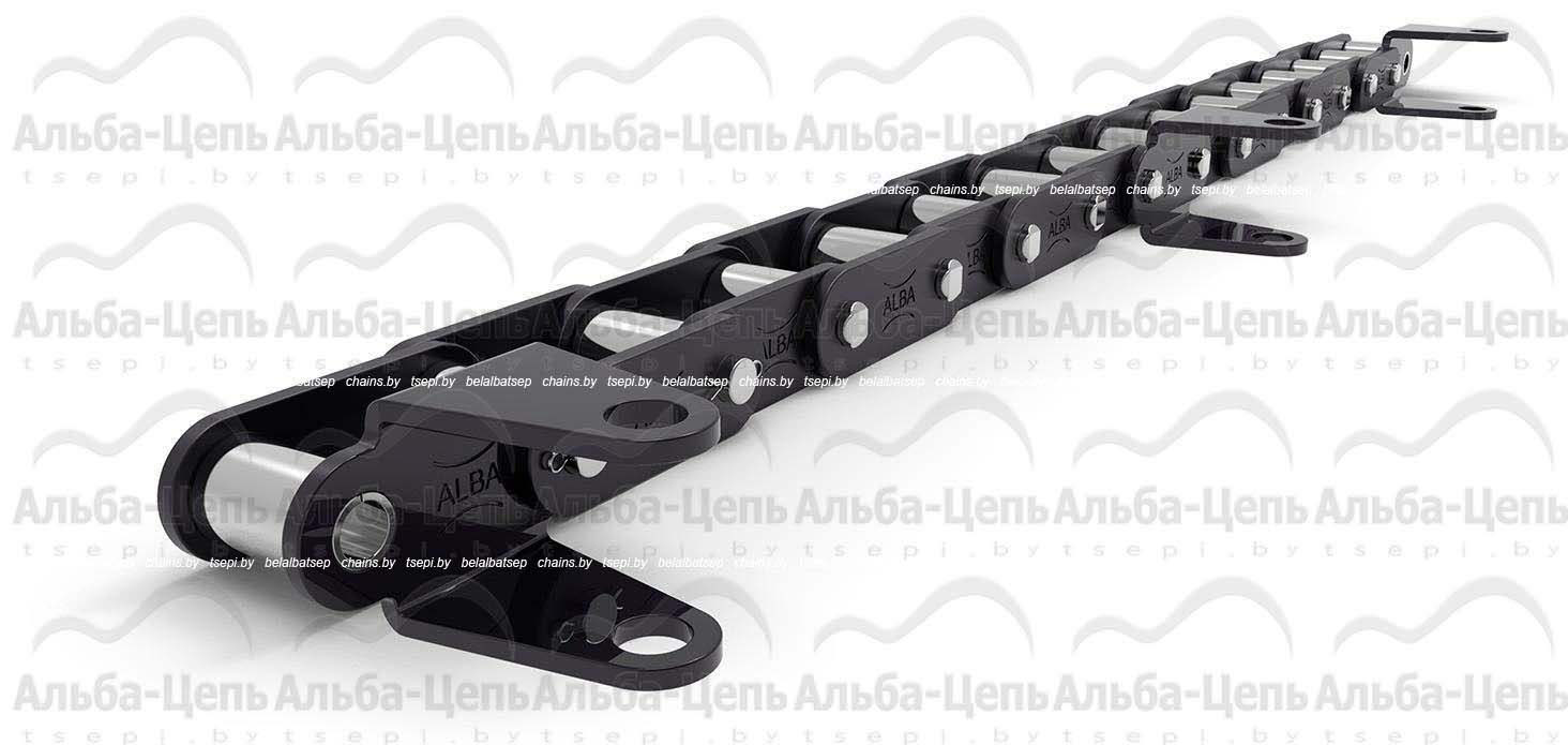 Цепь транспортерная роликовая длиннозвенная ТРД-38-5600-7-3-10-7