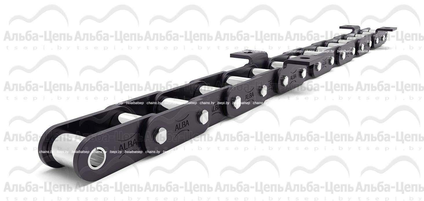 Цепь транспортерная роликовая длиннозвенная ТРД-38-5600-1-1-8-8