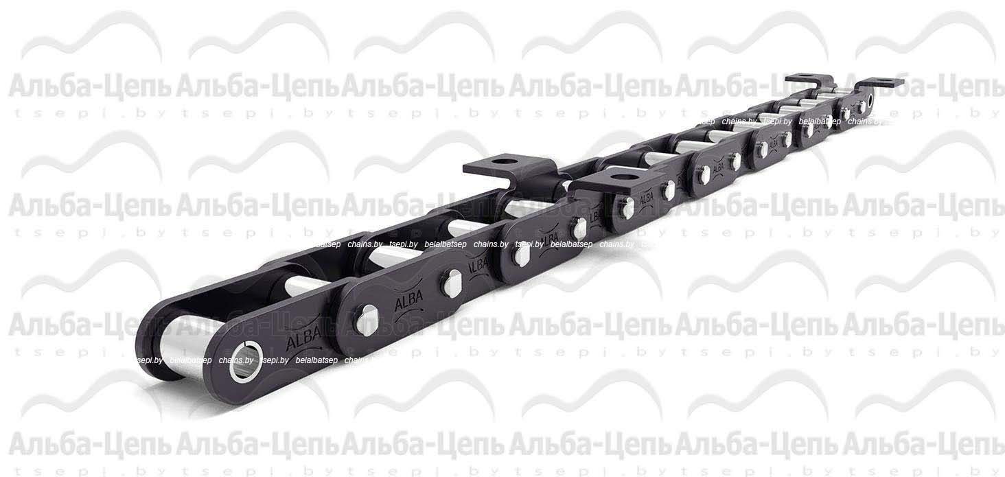 Цепь транспортерная роликовая длиннозвенная ТРД-38-5600-1-2-10-10