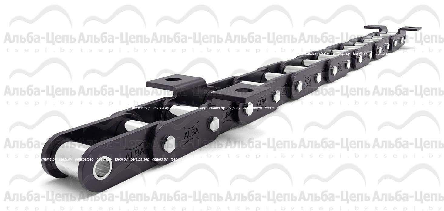 Цепь транспортерная роликовая длиннозвенная ТРД-38-5600-1-2-10-12