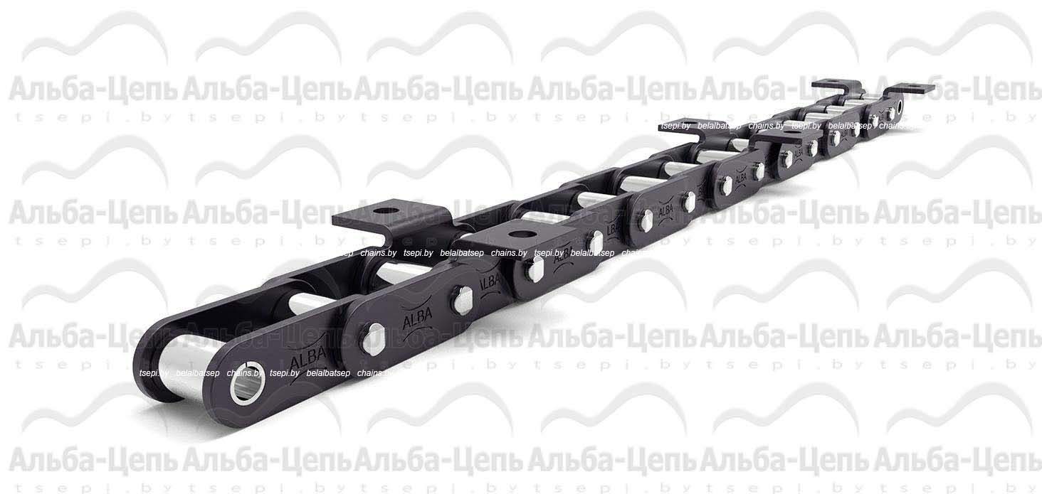 Цепь транспортерная роликовая длиннозвенная ТРД-38-5600-1-2-8-6