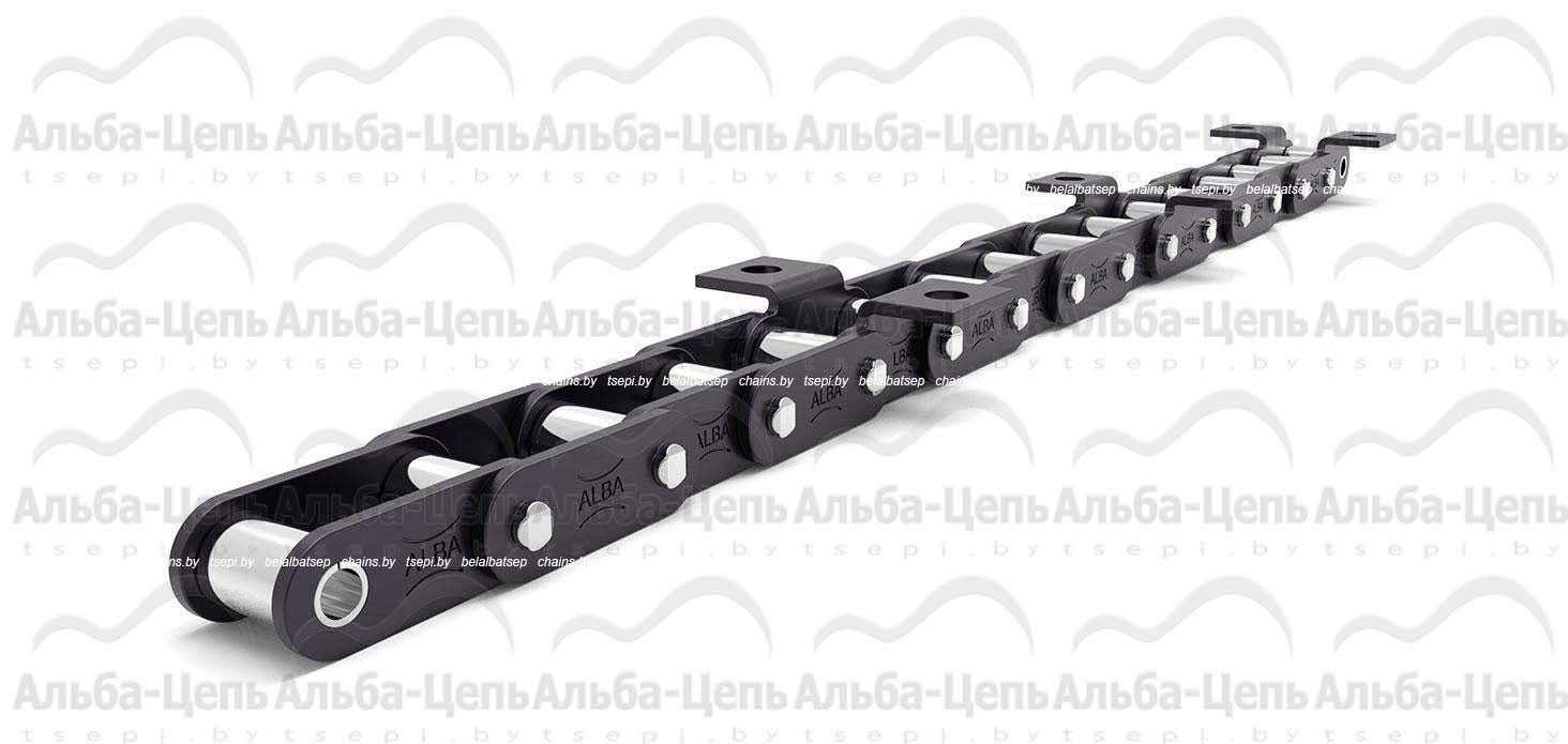 Цепь транспортерная роликовая длиннозвенная ТРД-38-5600-1-3-10-5