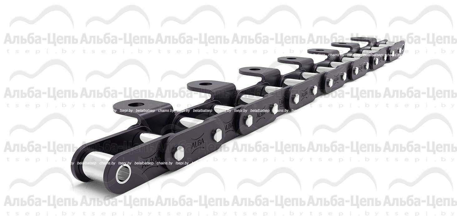 Цепь транспортерная роликовая длиннозвенная ТРД-38-5600-3-1-10-2