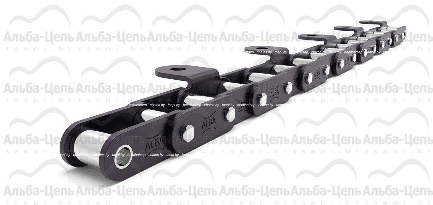 Цепь транспортерная роликовая длиннозвенная ТРД-38-5600-3-3-10-3