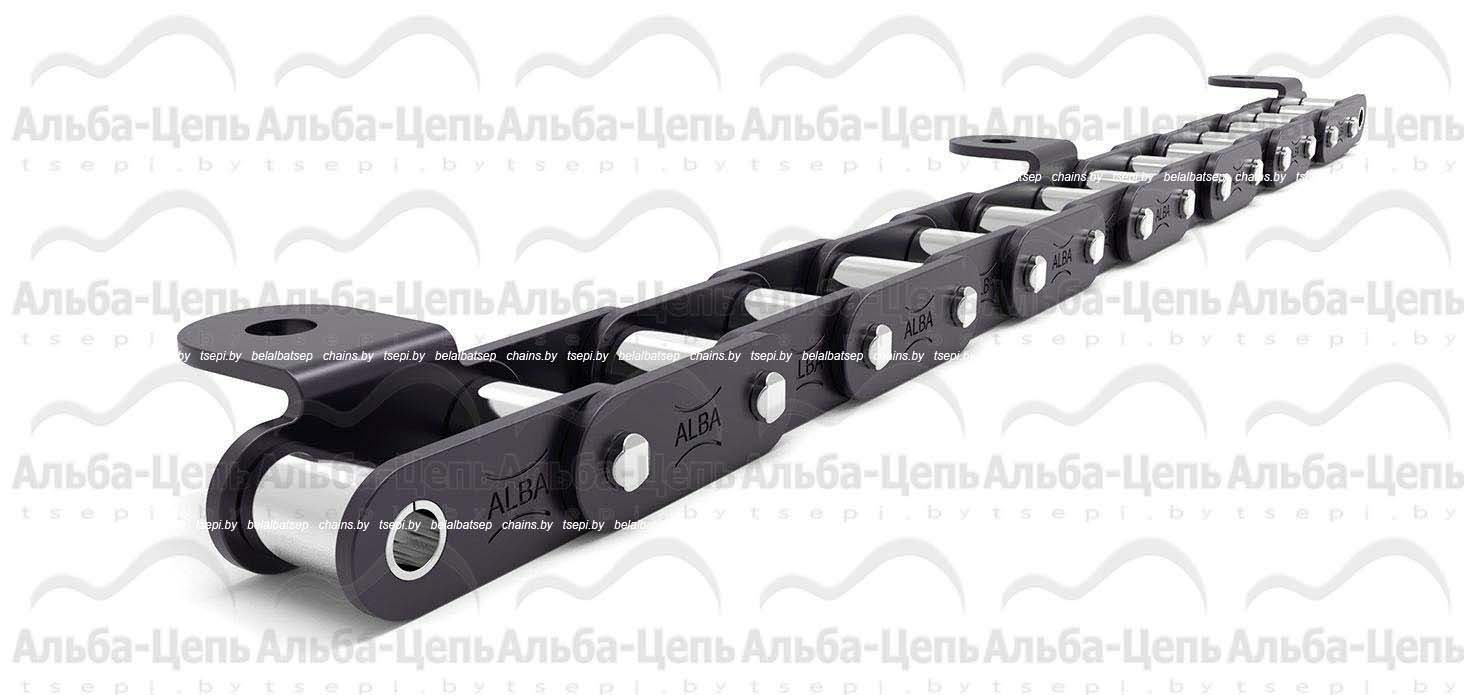 Цепь транспортерная роликовая длиннозвенная ТРД-38-5600-3-3-10-7