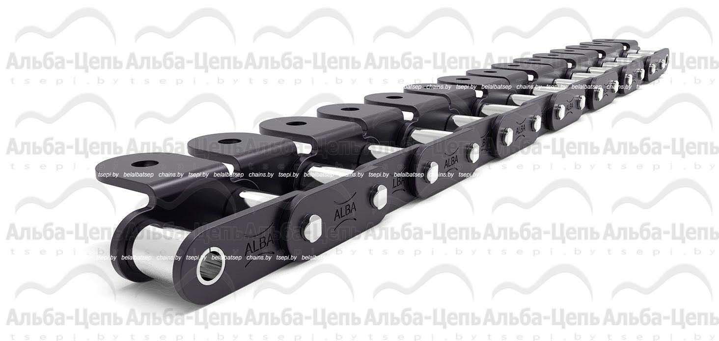 Цепь транспортерная роликовая длиннозвенная ТРД-38-5600-3-3-8-1