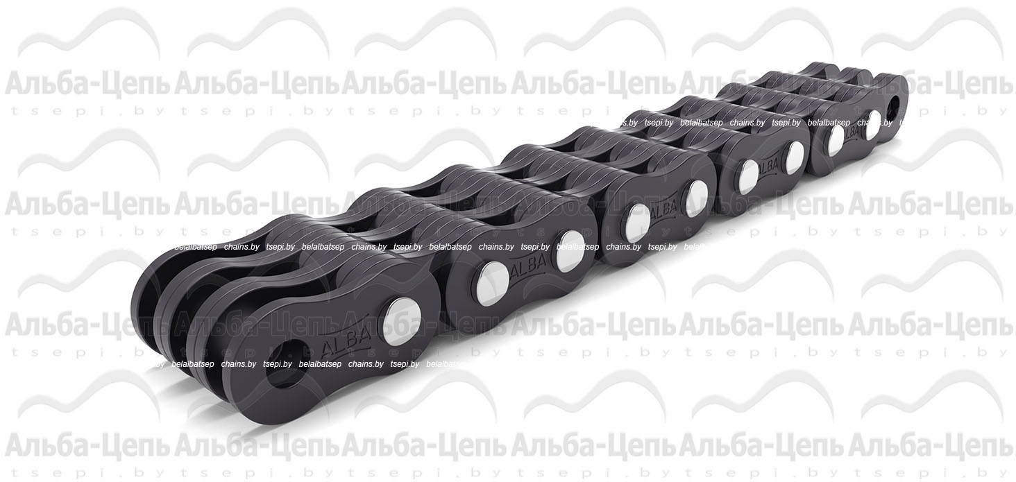 Грузовые пластинчатые цепи с закрытым валиком ISO 4347, ANSI B29 8M
